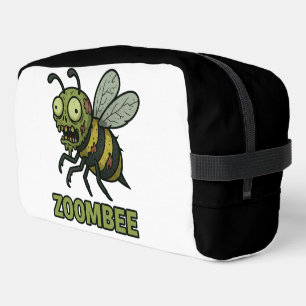  Zoombee – Funny Zombie Bee Cartoon Design Dopp Kit
