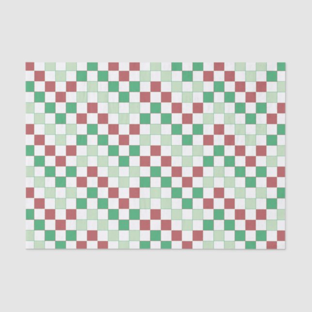 Zoomie Santa Christmas Tissue Paper (Front)