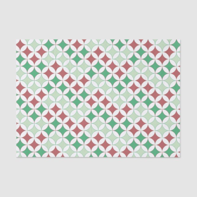 Zoomie Santa Christmas Tissue Paper (Front)