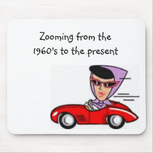 Zooming From The 1960's Mouse Mat