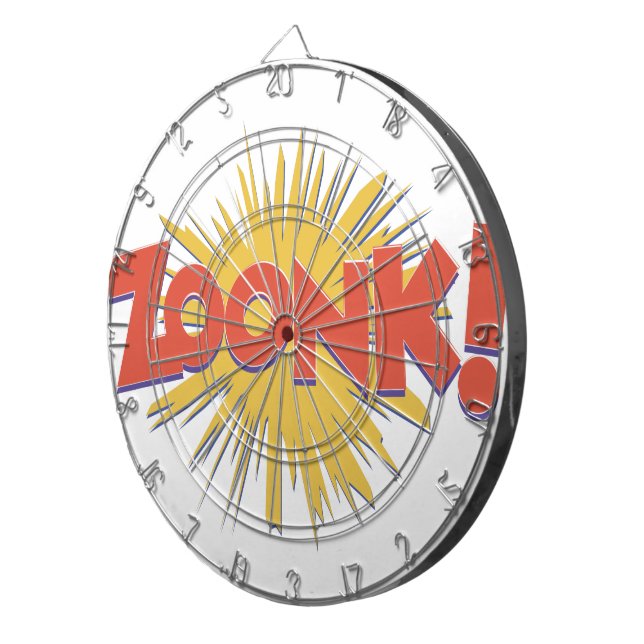 Zoonk Bang Explosion! Dartboard (Front Right)