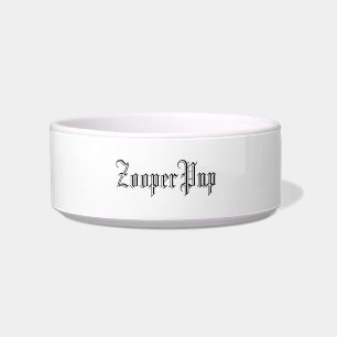 ZOOPERPUP DOG BOWL