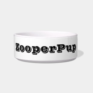 ZOOPERPUP DOG BOWL