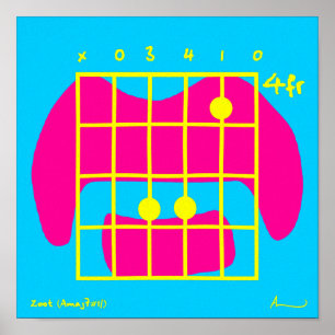 Zoot (Amaj7#11) Poster