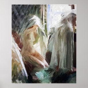 Zorn - Girl At the Window Poster