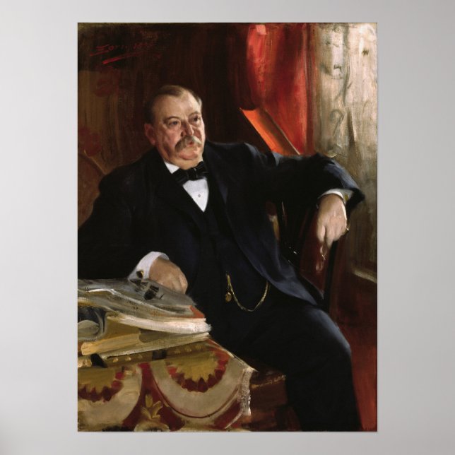 Zorn - Portrait By Anders Zorn Poster (Front)