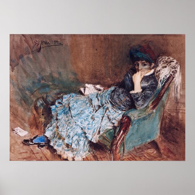 Zorn - The Letter, 1882 Poster (Front)