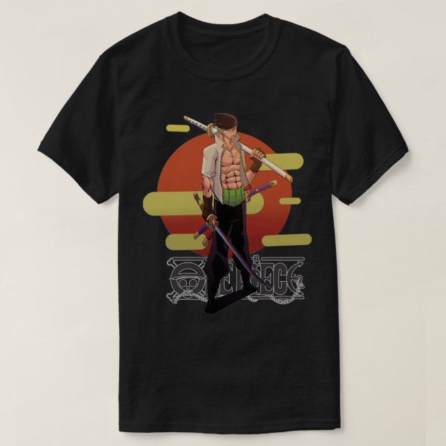 Zoro the Lost Swordman - One Piece  T-Shirt (Design Front)