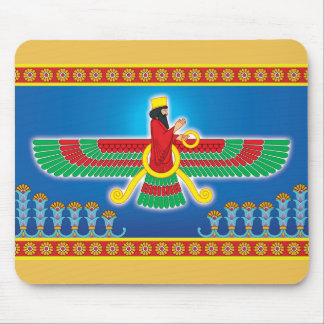 Zoroastrian Persian Faravahar Mouse Mat