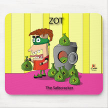 Zot the Safecracker Mousepad