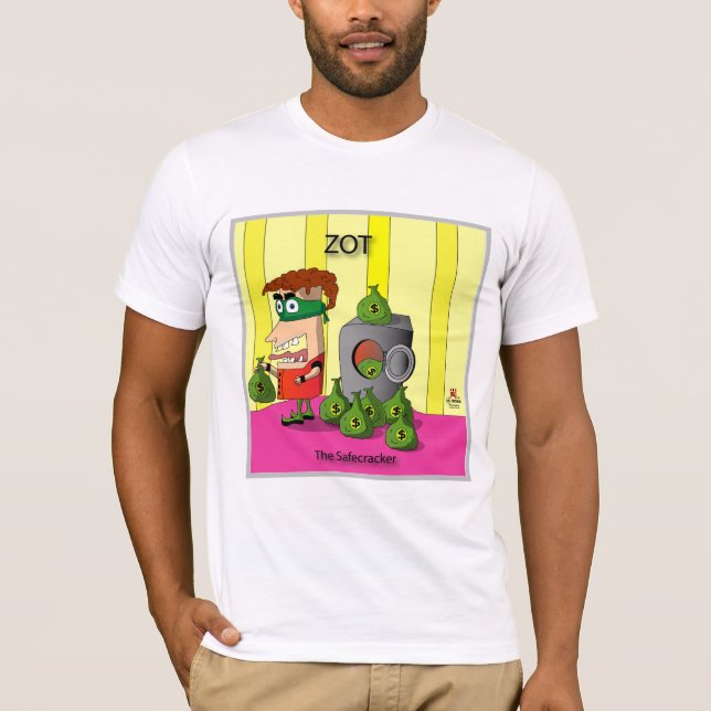 Zot the Safecracker T-Shirt (Front)
