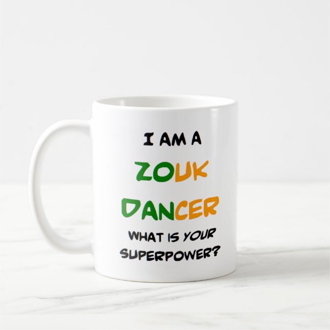 zouk dancer coffee mug (Left)
