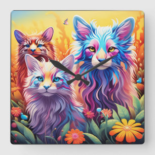 ZOYNK Dream World Picture Art 0030659 Square Wall Clock