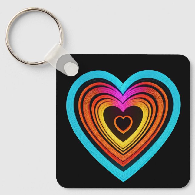 ZOYNK Heart Key Ring (Front)