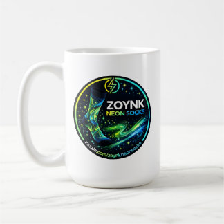 Zoynk Neon Socks Coffee Mug