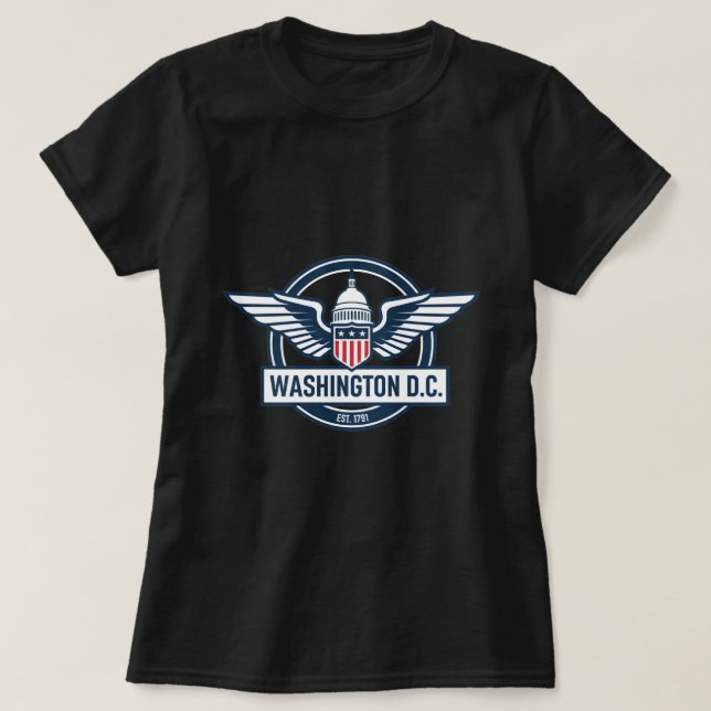 ZOYNK T-Shirt Graphics Washington D.C. 0045174 (Design Front)