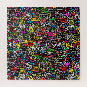 ZOYNKLAB Experiment 0047025 Chaos Jigsaw Puzzle