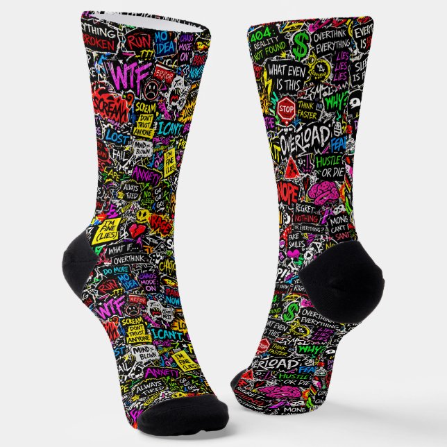 ZOYNKLAB Experiment 0047025 Socks (Angled)