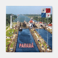 zPA014 PANAMA, CANAL LOCKS, America, Fridge