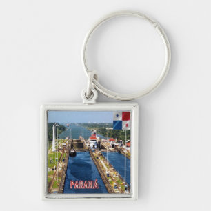 zPA014 PANAMA, CANAL LOCKS, America, Key Ring