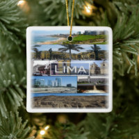 zPE008 mosaic of LIMA in Peru, America,