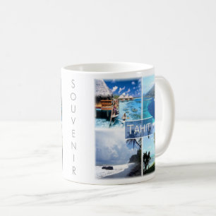 zPF003 TAHITI, French Polynesia, Oceania, Coffee Mug