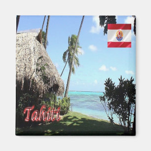zPF015 TAHITI, French Polynesia, Oceania, fridge Magnet