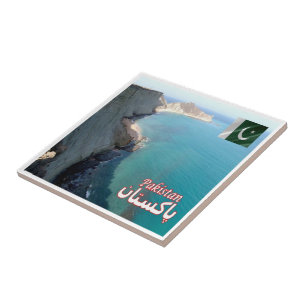 zPK011 ASTOLA ISLAND, Pakistan, Asia, Fridge Tile