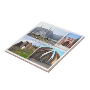 zPK013 mosaic of ISLAMABAD, Pakistan, Asia, Tile