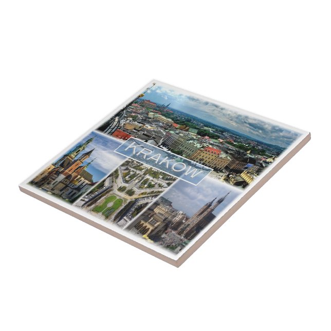 zPL003 KRAKOW, Poland, Europe, Tile (Side)