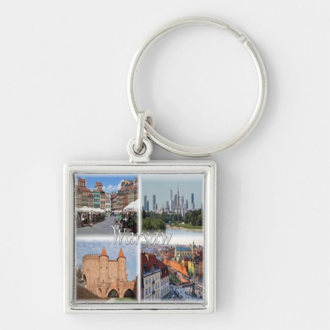 zPL006 WARSAW WARSZAWA, Poland, Europe, Key Ring (Front)