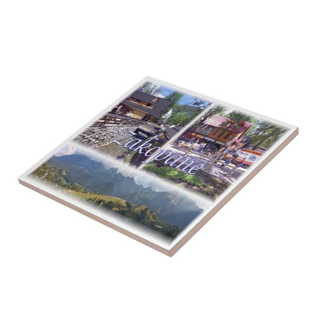 zPL007 ZAKOPANE, Poland, Europe, Tile (Side)