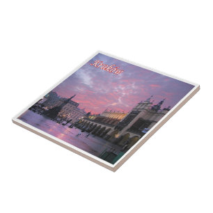 zPL018 KRAKÓW Old Town, Poland, Europe, Tile