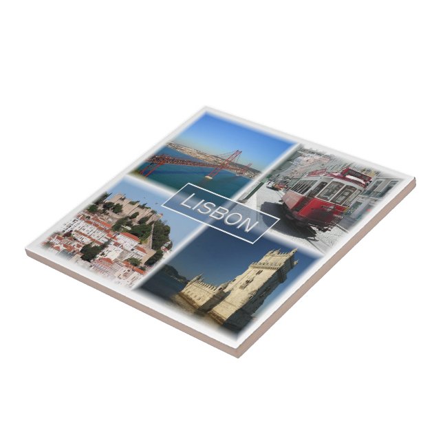 zPT007 LISBON, Portugal, Europe, Tile (Side)