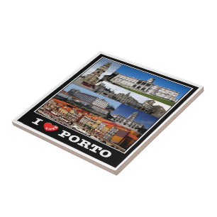 zPT012 PORTO "I Love", Portugal, Europe, Tile