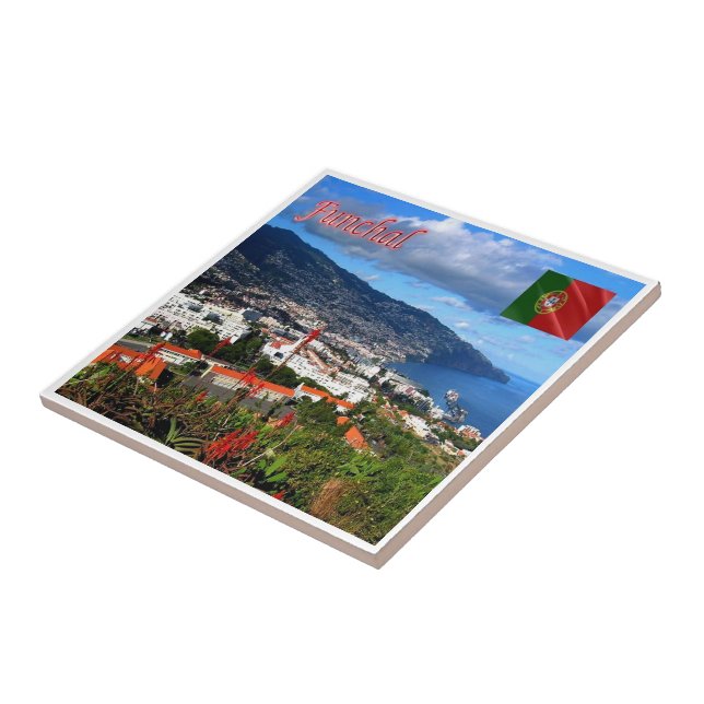zPT022 FUNCHAL, Portugal, Europe, Tile (Side)
