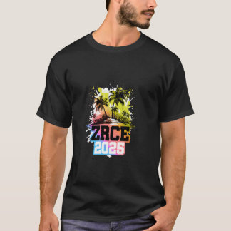 Zrce 2025 Croatia Colourful Team Vacation T-Shirt