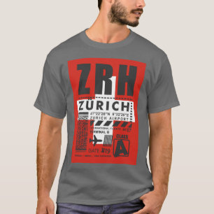 ZRH Zurich Airport T-Shirt