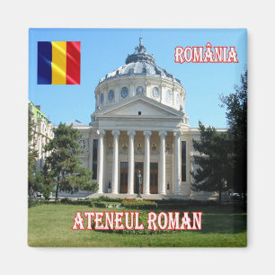 zRO011 BUCHAREST Romanian Athenaeum, Fridge Magnet