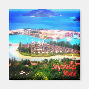 zSC008 MAHE', Seychelles, Africa, Fridge, Magnet