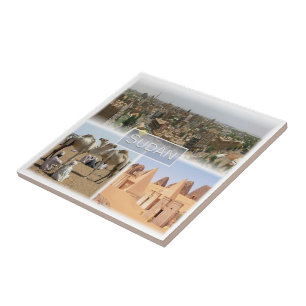 zSD008 KHARTOUM, Mosaic, Sudan, Africa, Tile