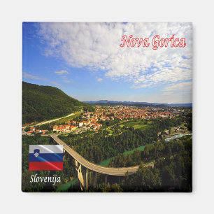 zSI008 NOVA GORICA, Slovenia, Europe, Fridge Magnet