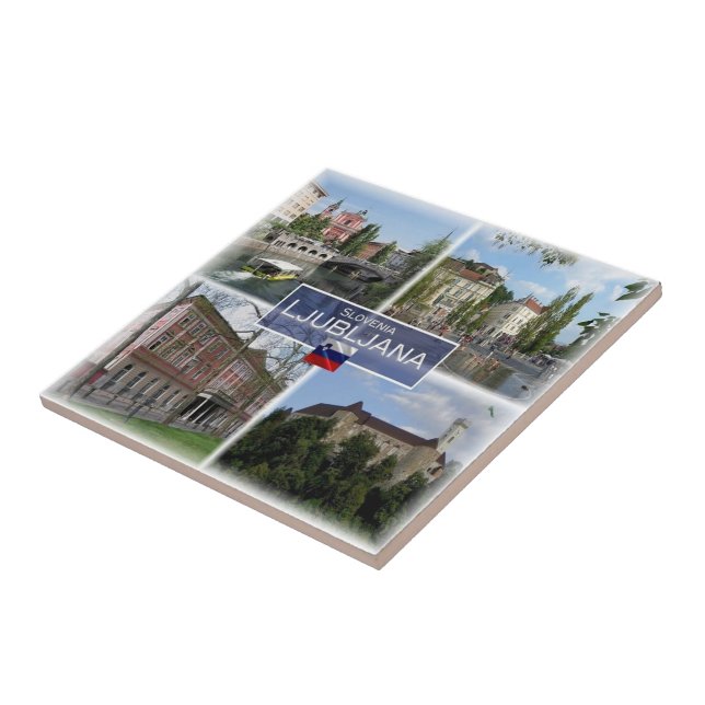 zSI017 LJUBLJANA, Slovenia, Europe, Tile (Side)