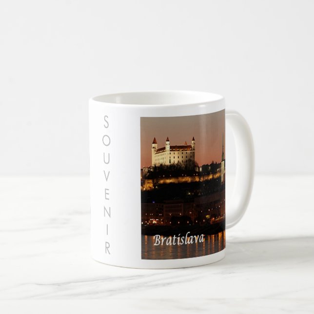 zSK005 BRATISLAVA, Slovakia, Europe, Coffee Mug (Front Right)