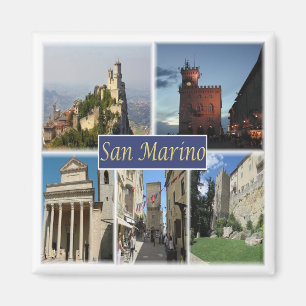 zSM003 SAN MARINO, Europe, Fridge Magnet