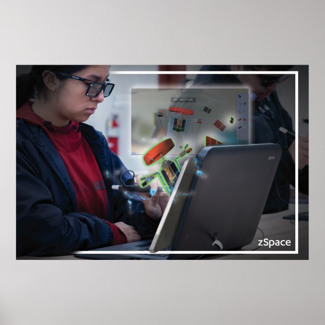 zSpace Poster - Franklin's Lab (Front)