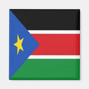 zSS001 SOUTH SUDAN Flag, Africa, Fridge Magnet
