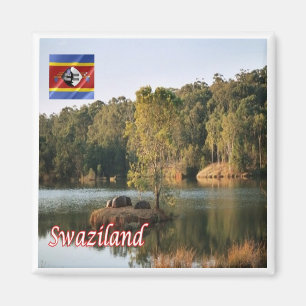 zSZ007 SWAZILAND, Mlilwane Reserve, Africa, Fridge Magnet