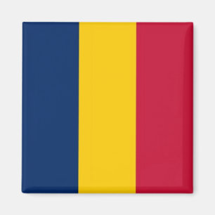 zTD001 CHAD, Flag, Africa, Fridge Magnet