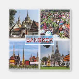 zTH007 potpourri of  BANGKOK Thailand Asia, Fridge Magnet